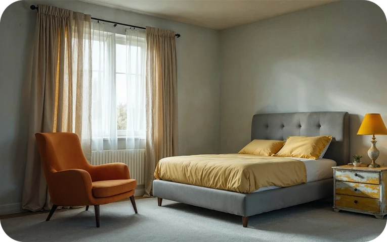 Before: Instantly Redesign Your Home with Style Transfer