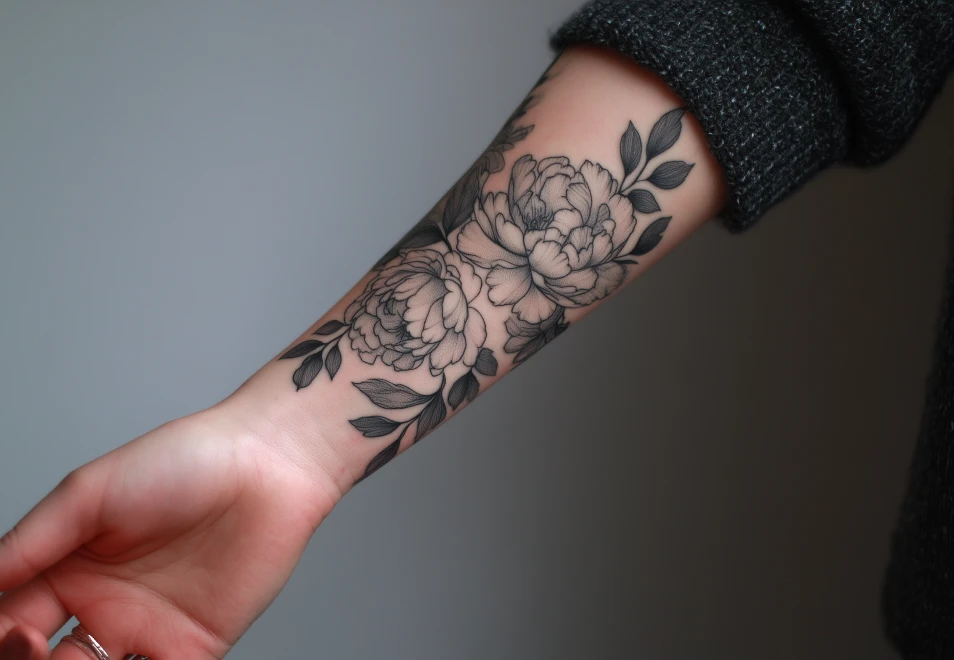 Design Elegant Flower Tattoos with AI Floral Tattoo Generator